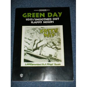 画像: GREEN DAY  - 1039/SMOOTHED OUT  :SHEET MUSIC  /  1990 US AMERICA  ORIGINAL "SONG Book"