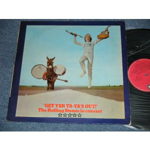 画像: ROLLING STONES - GET YER YA-YA'S OUT ( Ex+/Ex+++ )  / 1970 GERMAN GERMANY  ORIGINAL  "1st press RED Label with ROYAL SOUND " Credit  Label  Used  LP  