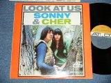 画像: SONNY & CHER - LOOK AT US （Ｍａｔｒｉｘ # C-12262-AA △8269 / C 12266 AA △8269-x )( Ex++/Ex+++ ) / 1965 US ORIGINAL 1st Press " NO TITLE PRINTED on FRONT"  MONO LP