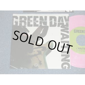 画像: GREEN DAY - WAITING ( Ex+++/MINT-) / 2001 US AMERICA  ORIGINAL "PINK WAX Vinyl"  Used 7" Single With PICTURE SLEEVE 