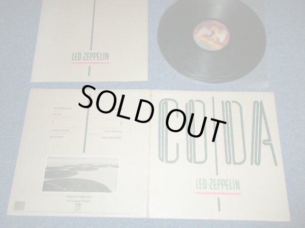画像1: LED ZEPPELIN - CODA ( Matrix # A) ST-SS 825101-C B17458  △3180(5) / B) ST-SS 825101-C B17459-C  △3180-X(5) ) ( MINT/MINT )  / 1982 US AMERICA  ORIGINAL Used LP With ORIGINAL INNER SLEEVE   