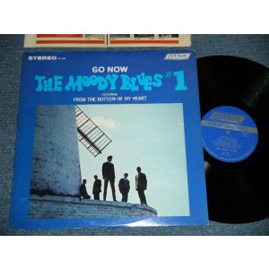 画像: The MOODY BLUES - #1 : GO NOW  (  MATRIX # A) ZAL-6787-9W /  B) ZAL-6788-9W  ) ( Ex+++/MINT- )  / 1965 US AMERICA  ORIGINAL  "DARK BLUE LABEL"  STEREO   Used LP