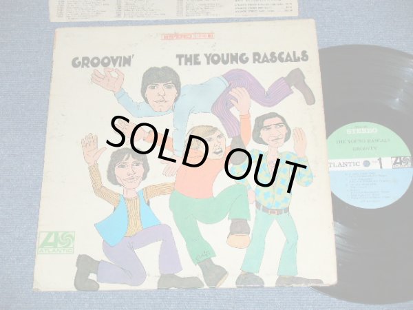 画像1: YOUNG RASCALS - GROOVIN'( Matrix # STA-671071-E / STA 671072-B ) ( VG+++/Ex- Looks: VG+)  / 1967 US AMERICA ORIGINAL "GREEN & BLUE Label" STEREO Used LP 