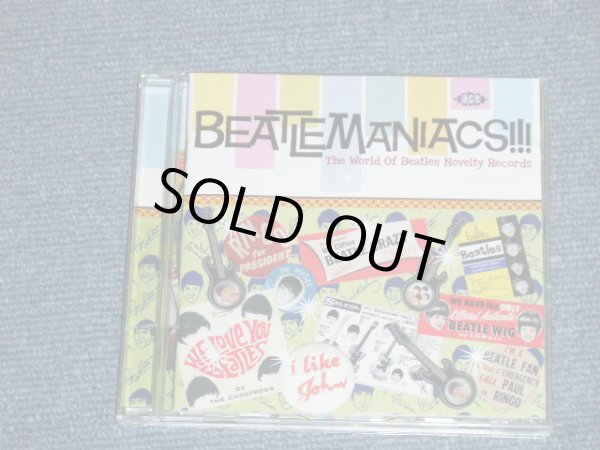 画像1: va Omnibus - BEATLE MANIACS!!! : THE WORLD OF BEATLES NOVELTY RECORDS   (MINT-/MINT) / 2006 UK ENGLAND & GERMAN Press  ORIGINAL Used CD 