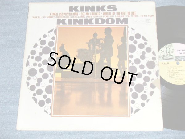 画像1: THE KINKS -  KINKDOM ( Matrix # 10475  R6184-A-1A / 10476 R 6184 1F )  ( VG/Ex++ Looks: Ex+) / 1965 US AMERICA ORIGINAL "MULTI-COLOR Label"  MONO Used LP 