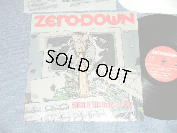 画像1: ZERODOWN - WITH A LIFETIME TO PAY ( MINT-/MINT-)  / 2001   US AMERICA   ORIGINAL Used LP 