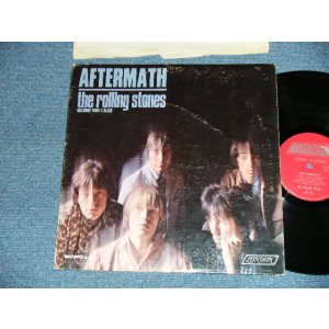 画像: ROLLING STONES - AFTERMATH  ( Matrix # 1A LL-3476-A /  ARL-7260-1E LL3476 B )( Ex/Ex  )  / 1966 US AMERICA ORIGINAL "Boxed LONDON" "RED LABEL" MONO Used  LP 
