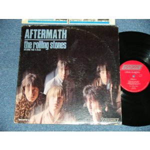 画像: ROLLING STONES - AFTERMATH  ( Matrix # ARL-7259-1C/  ARL-7260-1C )( Ex+/Ex+++ A-1,B-1:Ex )  / 1966 US AMERICA ORIGINAL "Boxed LONDON" "RED LABEL" MONO Used  LP 
