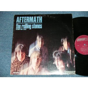 画像: ROLLING STONES - AFTERMATH (Ex+/VG+++)  / 1966 CANADA ORIGINAL "Boxed LONDON with ffrr " "MAROON / BROWN LABEL" MONO Used  LP 