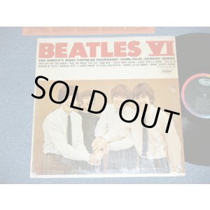 画像: The BEATLES - BEATLES VI ( Matrix # T-1-2358- F1 #3 /  T-2-2358-EF 3)  ( Ex+++/Ex+++) / 1965 US AMERICA 1st Press 'See Label<for correct Playing order'pon Bcak Cover" "1st Press BLACK with RAINBOW Label" MONO  Used LP 