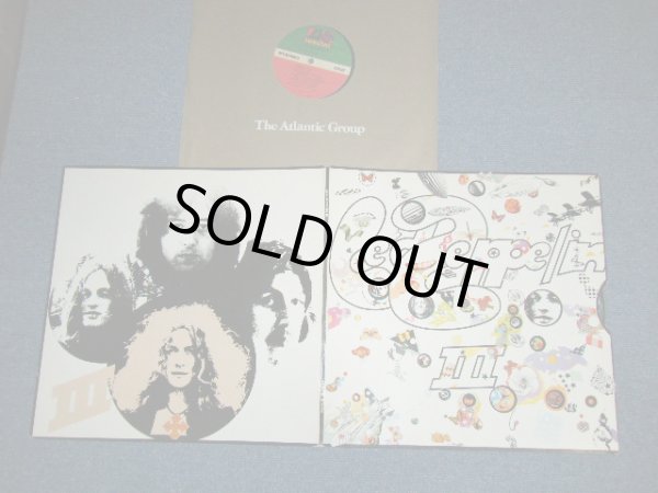 画像1: LED ZEPPELIN -  III ( Matrix Number A)ST-A-702005-CC  MR △23533（１） /B)ST-A-702006-AA △23533 FX （１）（2）ＴMO Haster craft PR) (Ex+++/MINT-)  / 1977 US REISSUE Used LP 