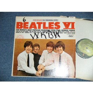 画像: The BEATLES - BEATLES VI ( Matrix # ST-1-2358- A20 #2 / ST-2-2358-J 21 )  (VG++/MINT-, Ex+++) / 1971 Version US AMERICA "mfd. by Apple on Label" "GOLD RECORD on FRONT Cover"  STEREO Used LP 