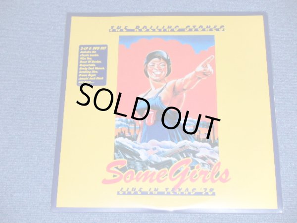 画像1: THE ROLLING STONES - SOME GIRLS LIVE IN TEXAS '78 ( SEALED ) / 2012 ORIGINAL "Brand New SEALED"  2-LP's + DVD 