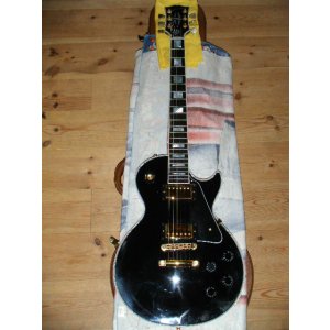 画像: GIBSON ギブソン 2000 LES PAUL CUSTOM : BLACK with EBONY FINGERBOARD : MADE in USA AMERICA with ORIGINAL Hard Case 