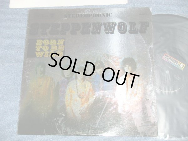 画像1: STEPPENWOLF - 1st Debut Album STEPPENWOLF ( 2nd Press With TITLE COVER Front Cover )  (Ex+++/Ex+++ Looks:MINT- ) / 1974 Version Thin Vinyl Wax US ORIGINAL " 2nd Press With TITLE COVER Front Cover" Used  LP 