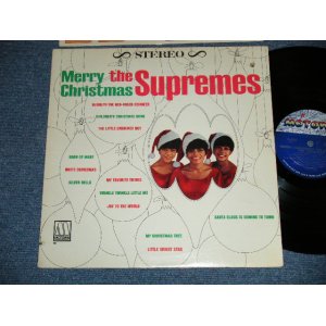 画像: THE SUPREMES - MERRY CHRISTMAS ( Ex++/Ex Looks:Ex- BB HOLE,Cut Out,Edge Split )  / 1965 US AMERICA ORIGINAL STEREO Used LP