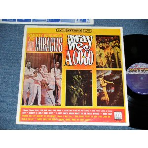 画像: SMOKEY ROBINSON and The MIRACLES - AWAY WE A GO GO (Ex+++/MINT- ) /  US AMERICA RESSUE STEREO   Used LP