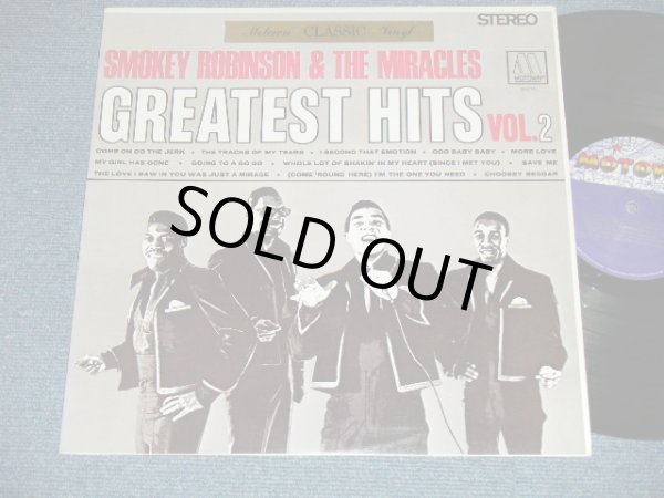 画像1: SMOKEY ROBINSON and The MIRACLES -GREATEST HITS  (Ex+++/MINT- ) /  US AMERICA RESSUE  Used LP