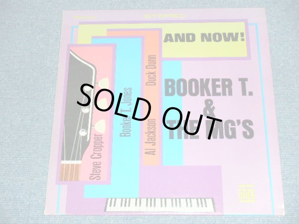 画像1:  BOOKER T.& THE MG'S - AND NOW / 1966 US ORIGINAL STEREO LP 