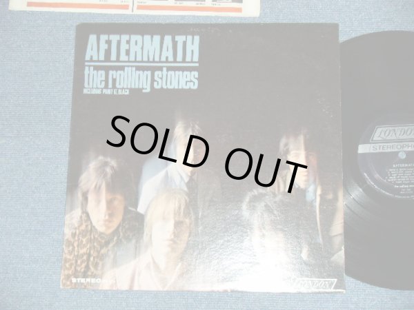 画像1: ROLLING STONES - AFTERMATH ("STEREO  PS-476  & "LONDON" Logo on Bottom at Front Cover &  "CREDIT at BOTTOM Label" )   ( Matrix # ZAL 7259-1G △9250  / ZAL 7260- 1H△9250-x ) ( Ex++/Ex++ A-2:Ex- )  / 1966 US AMERICA ORIGINAL "BOXED LONDON BLUE Label" STEREO   Used LP 