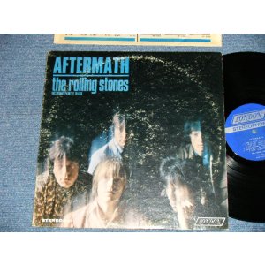画像: ROLLING STONES - AFTERMATH ("STEREO  PS-476  & "LONDON" Logo on Bottom at Front Cover &  "No Credit at BOTTOM Label" )   ( Matrix # ZAL 7259-1B / ZAL 7260-1A) ( VG+++/Ex++ Looks:Ex+++ )  / 1966 US AMERICA ORIGINAL "BOXED LONDON BLUE Label" STEREO   Used LP 