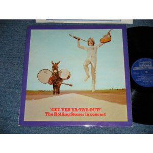 画像: ROLLING STONES - GET YER YA-YA'S OUT ( Matrix # 1W/1W ) ( Ex+/Ex++ : Tape on Edge Side ) / 1970 UK ENGLAND ORIGINAL  Used LP 
