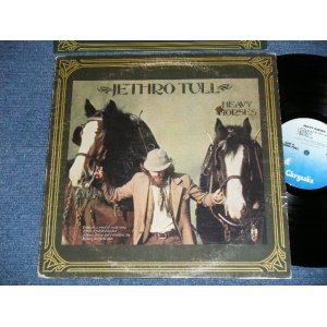 画像: JETHRO TULL -  HEAVY HORSES  ( Ex-/Ex+++ )  /  1978 US AMERICA  ORIGINAL "BLUE Label"  Used LP 