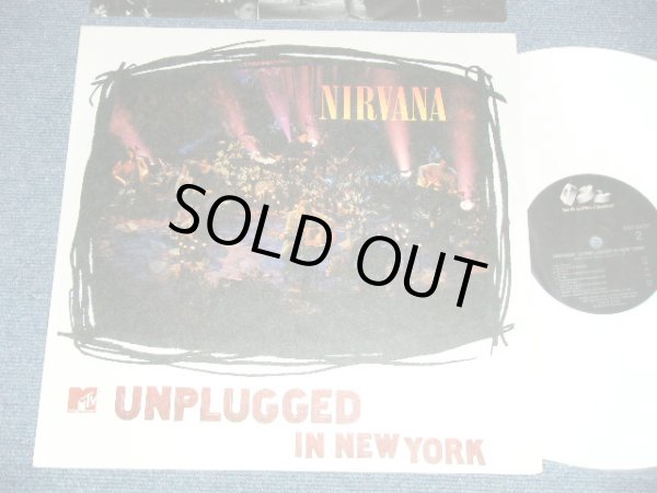 画像1: NIRVANA - UNPLUGGED IN NEW YORK ( Ex+++/MINT-) / 1994 US AMERICA ORIGINAL Limited "WHITE Wax Vinyl" Used LP 