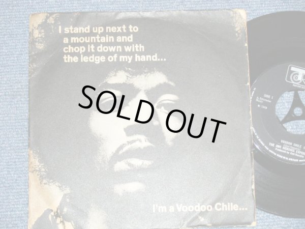 画像1: JIMI HENDRIX - VOODOO CHILE: HEY JOE :  WATCHTOWER ( Ex/Ex++)  / 1968 UK ENGLAND ORIGINAL Used  7"EP With PICTURE  SLEEVE 