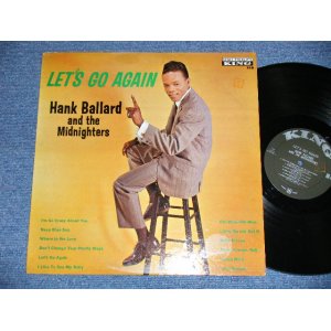 画像: HANK BALLARD & THE MIDNIGHTERS - LET'S GO AGAIN ( Ex+, Ex/Ex+++ Looks:Ex++) / 1961 US AMERICA ORIGINAL "1st Press BLACK Label'  MONO Used LP 