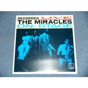 画像: The MIRACLES - LIVE The MIRACLES  ON STAGE ( SEALED  Cut Out) / 1980's US AMERICA REISSUE "BARND NEW SEALED"  LP