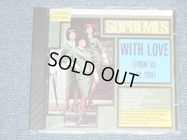 画像1: DIANA ROSS & The SUPREMES - WITH LOVE (FROM US TO YOU) : UNREALESED TRACKS ( NEW  )  / 1995 EUROPE ORIGINAL "BRAND NEW" CD