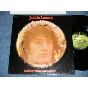 画像: JACKIE LOMAX - IS THIS WHAT YOU WANT? : With ORIGINAL INNER SLEEVE(Matrix #  ST1-3354-W2/ST2-3354-A3 ) (MINT/MINT- ) / 1969 US ORIGINAL " with LARGE STEREO logo onlLeft Label" Used  LP