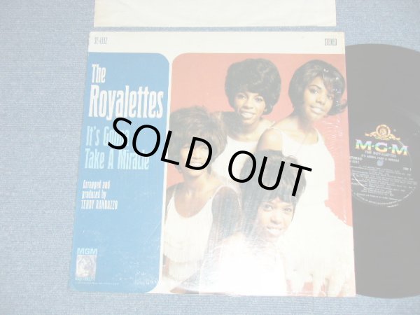 画像1: The ROYALETTES - IT'S GONNA TAKE A MIRACLE ( Ex+++/MINT- )  / 1965 US AMERICA ORIGINAL STEREO  Used LP 