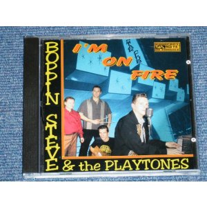 画像: BOPPIN STEVE & The PLAYTONES - I'M ON FIRE ( NEW  )  /  2001  SWEDEN  ORIGINAL "BRAND NEW" CD 