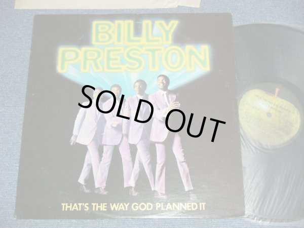 画像1: BILLY PRESTON - THAT'S THE WAY GOD PLANNED IT ( Matrix # A) ST--1-3359-F-4   B) ST--2-3359-F-4) ( Ex++/Ex+++ : EDSP )  /  1969 ? US AMERICA ORIGINAL  Used LP 