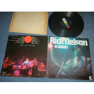画像: RICK NELSON - IN CONCERT   ( Ex++/MINT-)   / 1970 US AMERICA  ORIGINAL Used LP  