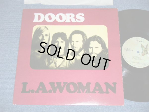 画像1: THE DOORS - L.A.WOMAN  ( Matrix # A)A-11  SP1 / B)B-11 SP 1-3   )(Ex+/Ex+++)  / 1974? Version  US AMERICA  1st Press "BUTTERFLY Label" 2nd Press Jacket  Used LP  