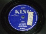 画像: EARL BOSTIC - SLEEP / US ORIGINAL 78rpm SP 