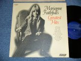 画像: MARIANNE FAITHFULL -  GREATEST HITS  ( Matrix # ZAL-8748-4/  ZAL-8749-2 ) (Ex+/MINT- )  / 1969 US AMERICA  ORIGINAL "BLUE Label with Boxed LONDON " STEREO Used LP 