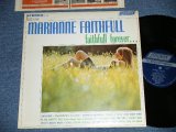 画像: MARIANNE FAITHFULL - FAITHFULL FOREVER ( Matrix # ZAL-7261-1D  /  ZAL-7262-1D ) (Ex+/Ex+ )  / 1966 US AMERICA  ORIGINAL "BLUE Label with Boxed LONDON " STEREO Used LP 