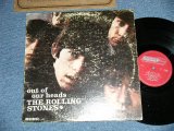 画像: ROLLING STONES - OUT OF OUR HEADS ( MATRIX #  A) XARL-6791-1A / B) XARL-6792-1A   ) (Ex+++/Ex+ Looks: VG+++ ) / 1965 UK ENGLAND EXPORT Record + US AMERICA Jacket  "MAROON with Boxed LONDON  ffrr on TOP LABEL" MONO Used LP VG-/Ex-