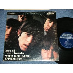 画像: ROLLING STONES - OUT OF OUR HEADS( Matrix # ZAL-6791-1/ZAL-6792-4 )( Ex-/Ex++)  /  1965 US AMERICA  ORIGINAL "NON-CREDIT at TOP Front cvr" "BLUE LABEL with Boxed LONDON Label" STEREO  Used LP