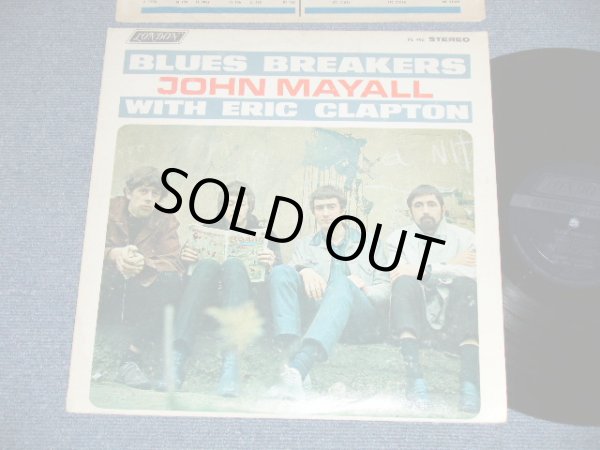 画像1: JOHN MAYALL and The BLUES BRAEKERS -  BLUES BRAEKERS With ERICK CLAPTON ( Matrix # ZAL 7297-1/ZAL 7298-1  ) ( Ex++/Ex+++ )  / 1966 US AMERICA ORIGINAL Used LP 