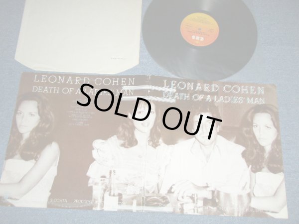 画像1: LEONARD COHEN - DEATH OF A LADIE'S MAN ( Ex+/MINT-  ) /  1977 UK ENGLAND  ORIGINAL   Used LP +