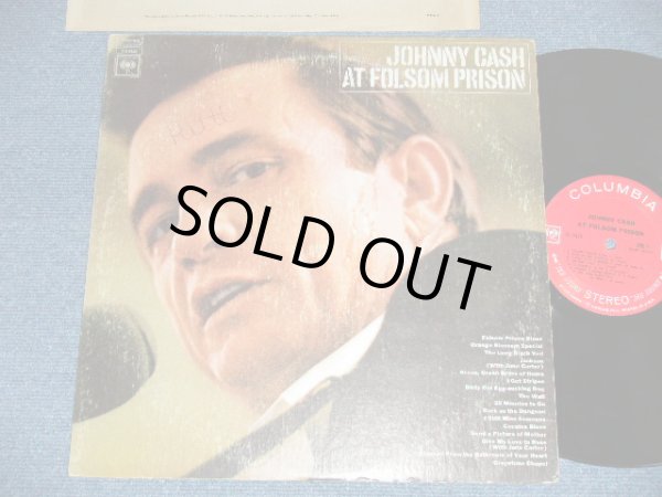 画像1: JOHNNY CASH - AT FOLSOM PRISON ( Ex-/Ex+ Looks:VG+++  ) / 1968 US AMERICA  ORIGINAL "360 SOUND Label" STEREO  Used LP 