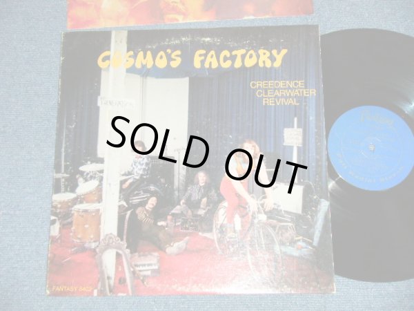 画像1: CCR CREEDENCE CLEARWATER REVIVAL -  COSMO'S FACTORY ( Matrix #  F 2800 2 / F 2801-1  )  (Ex+/Ex+++ Looks:MINT- ) / 1970 US ORIGINAL "THIN VINYL"   "DARK BLUE with SILVER PRINT Label" Used LP 