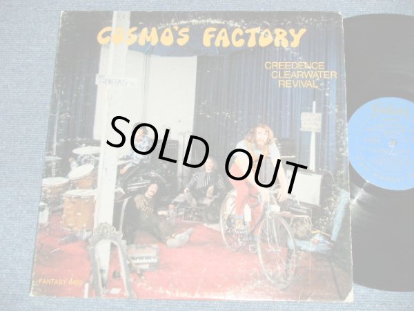 画像1: CCR CREEDENCE CLEARWATER REVIVAL -  COSMO'S FACTORY ( Matrix #  F 2800^-1 / F 2801-2  )  ( Ex-/Ex++ ) / 1970 US ORIGINAL "THIN VINYL"   "DARK BLUE with GOLD PRINT Label" Used LP 
