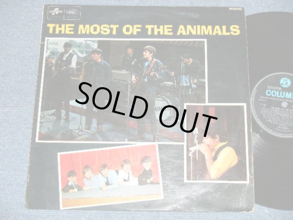 画像1: The ANIMALS -  The MOST OF THE ANIMALS ( 1/1) ( Ex+/Ex+++ ) / 1966 UK ENGLAND ORIGINAL "BLUE Columbia Label" MONO Used LP 