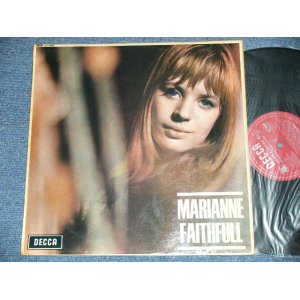 画像: MARIANNE FAITHFULL - MARIANNE FAITHFULL ( Matrix # ARL-6749-2K / ARL-6750-2K) ( Ex+/Ex++ )  / 1965 UK ENGLAND ORIGINAL "MARRON with Unboxed DECCA Label" MONO Used LP